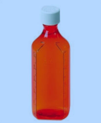 Liquid Bottle Fluid ovals w / Cr lids Amber Blue Green